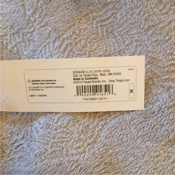 NWT Liz Lange Maternity gray and white chevron printed swim tankini Size M - Picture 5 of 9